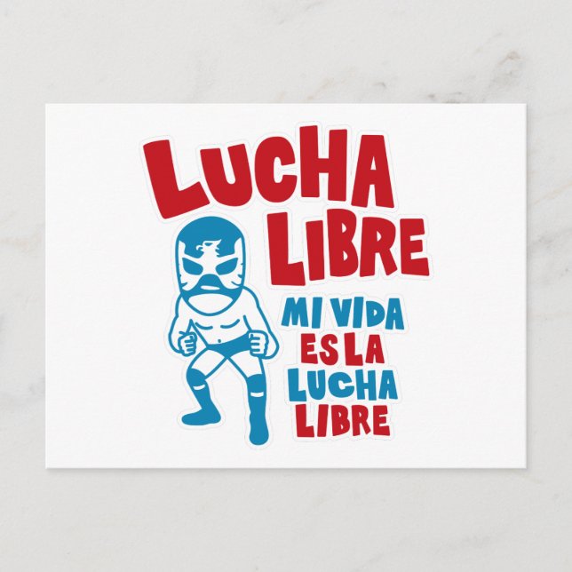 POSTAL LUCHA LIBRE#89 (Anverso)