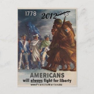 Postal Lucha por la libertad en 2012