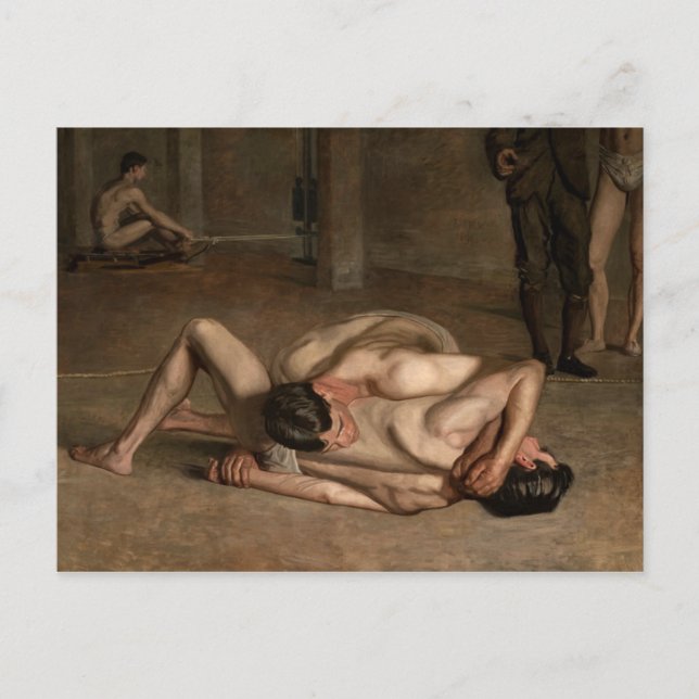 Postal Luchas (Anverso)