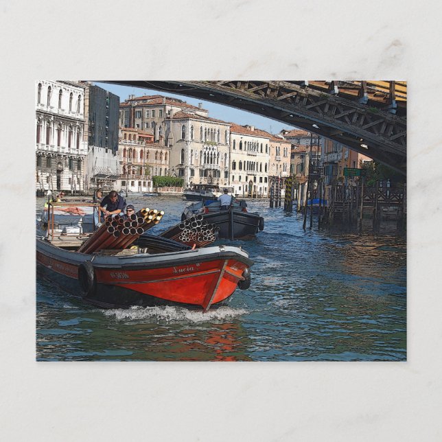 Postal Lucia II veneciana (Anverso)