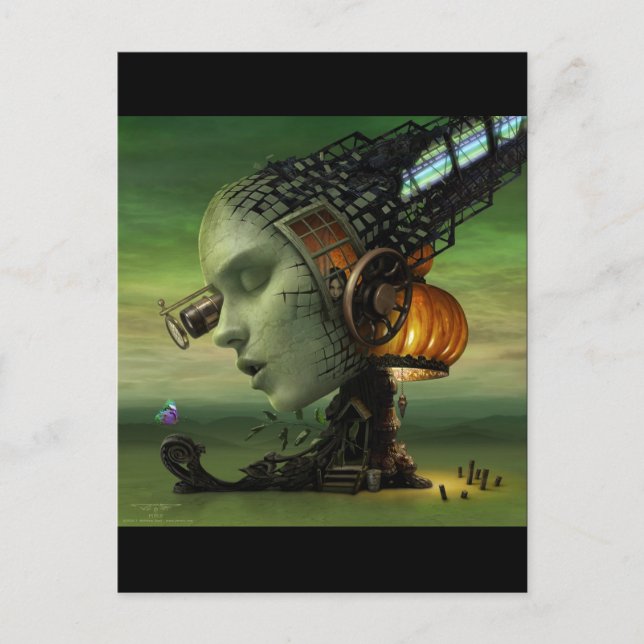 Postal Lucid de J. Matthew Root (Anverso)