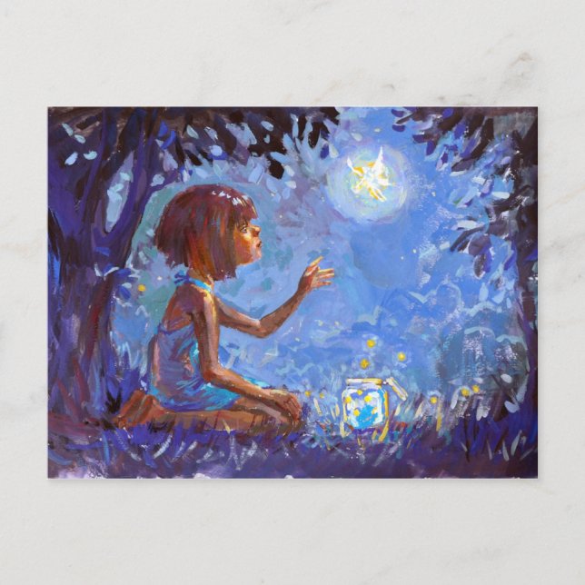 Postal Luciérnaga (Anverso)