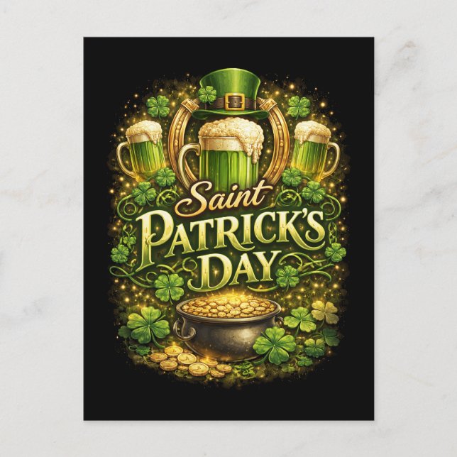 Postal Luck of the Emerald Isle (Anverso)