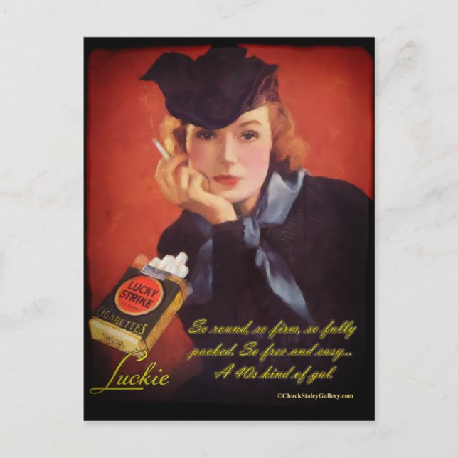 Postal "Luckie" (Anverso)