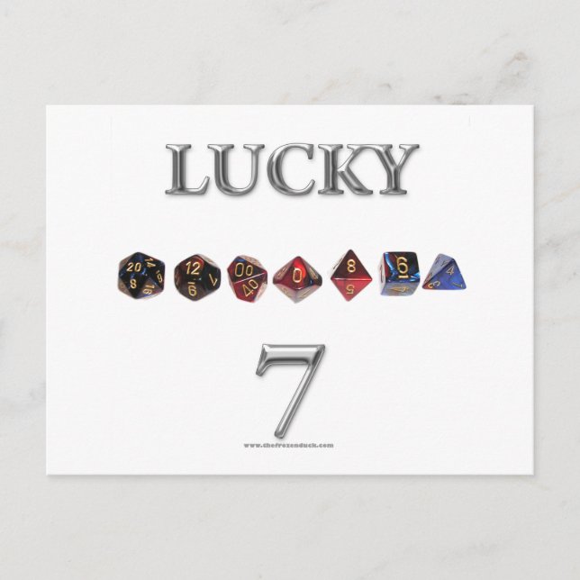 Postal Lucky 7 (Anverso)