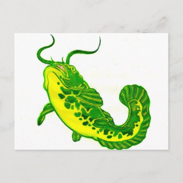 Postal Lucky Catfish (Anverso)