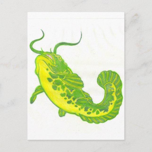 Postal Lucky Catfish (Anverso)