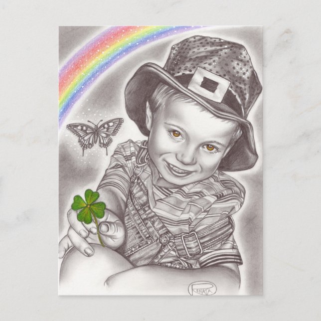 Postal Lucky Clover (Anverso)
