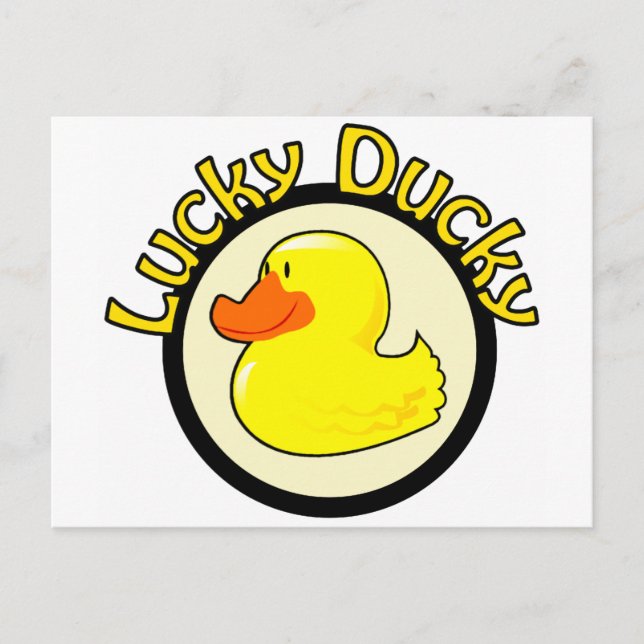 Postal Lucky Ducky (Anverso)