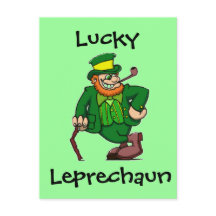 Lucky Happy Irish Leprechaun