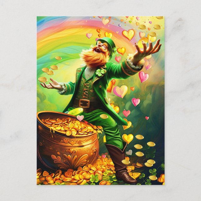 POSTAL LUCKY IRISH (Anverso)