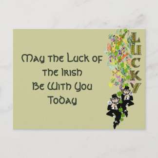 Postal Lucky Leprechaun