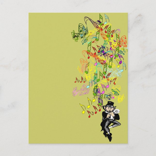 Postal Lucky Leprechaun (Anverso)