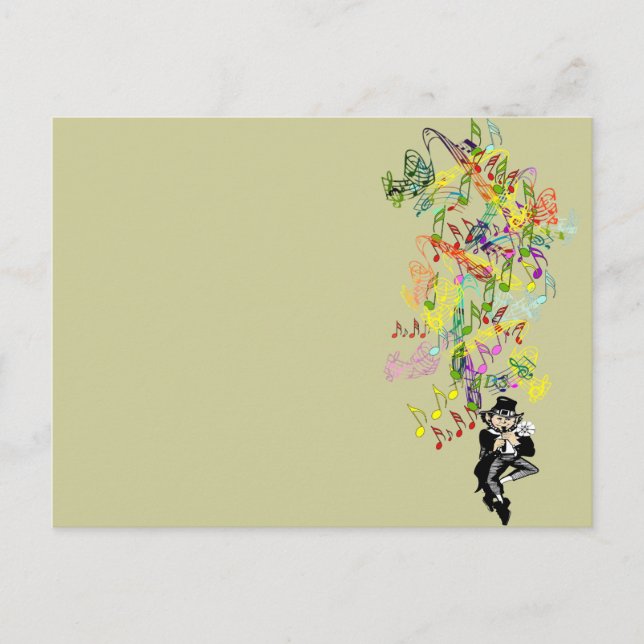 Postal Lucky Leprechaun (Anverso)