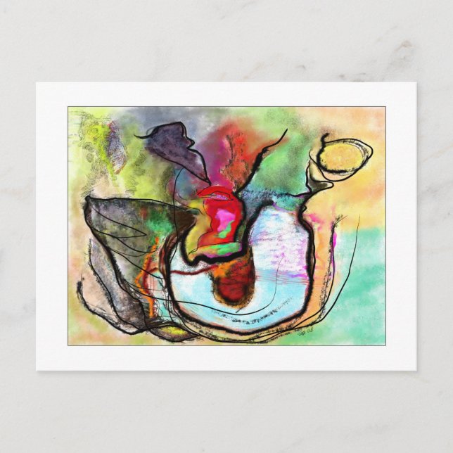 Postal Lucy en el cielo (Anverso)