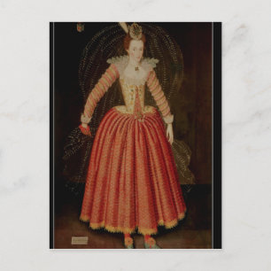 Postal Lucy Harrington, condesa de Bedford