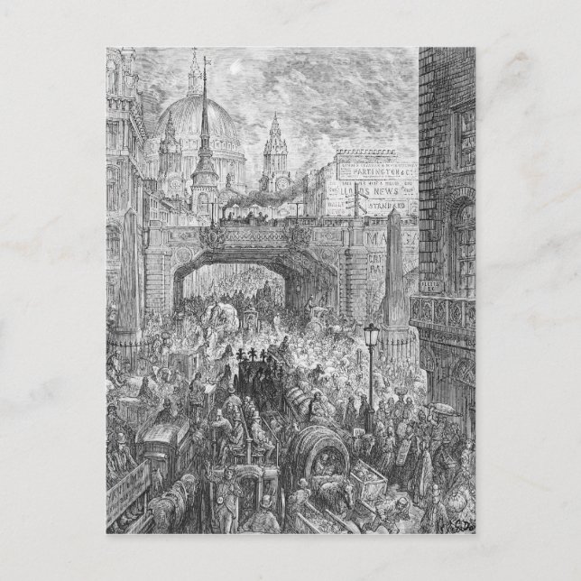 Postal Ludgate Hill (Anverso)