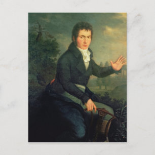 Postal Ludvig van Beethoven , 1804