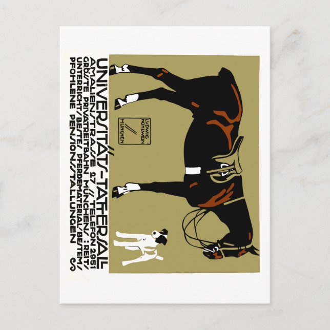 Postal Ludwig Hohlwein Poster de arte (Anverso)