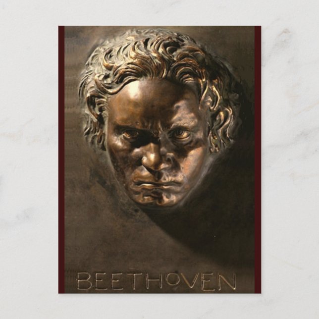 Postal Ludwig van Beethoven (Anverso)