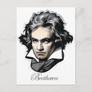 Postal Ludwig van Beethoven