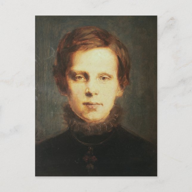 Postal Ludwig van Beethoven , compositor alemán (Anverso)