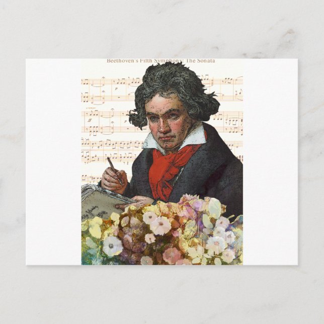 Postal Ludwig von Beethoven Mashed (Anverso)