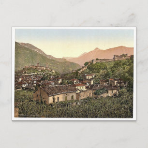 Postal Lugano, Bellinzona, Tessin, Suiza Ph