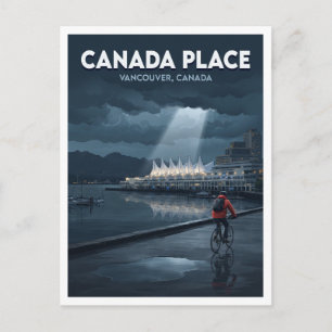 Postal Lugar Canadá Vancouver Recuerdo