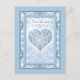 Postal Lugar cerámico Azul claro