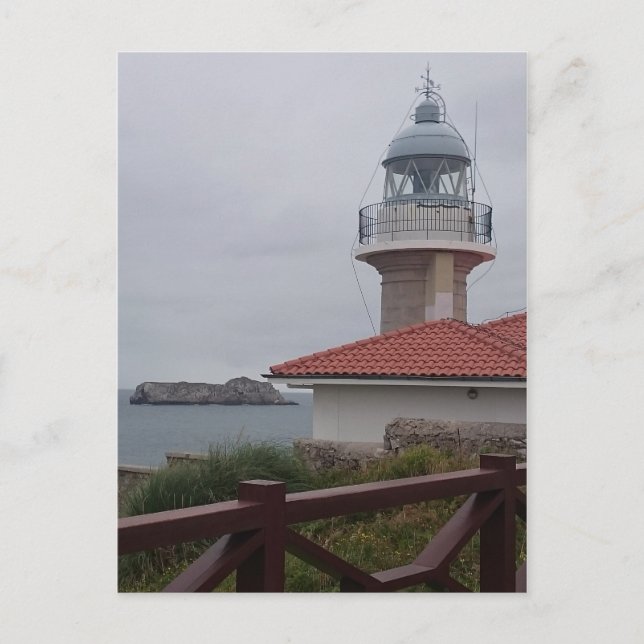 Postal Lugar de descanso en Suances Cantabria España (Anverso)