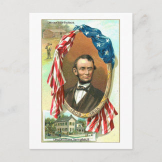 Postal Lugar de nacimiento de Lincoln