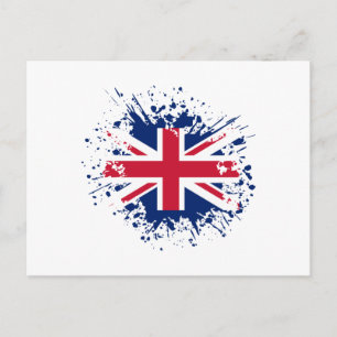 Postal Lugar de recuerdo del Reino Unido, Bandera Británi