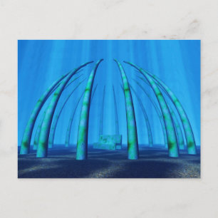 Postal lugar de reposo submarino