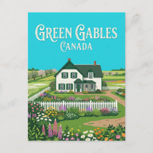 Postal Lugar patrimonial de Green Gables Canadá