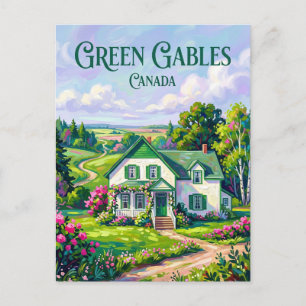 Postal Lugar patrimonial de Green Gables Canadá