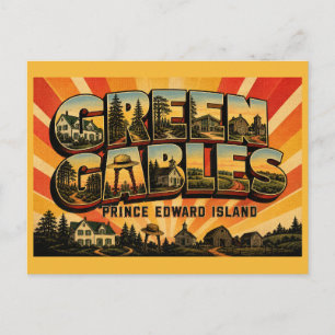 Postal Lugar patrimonial de Green Gables Isla del Príncip