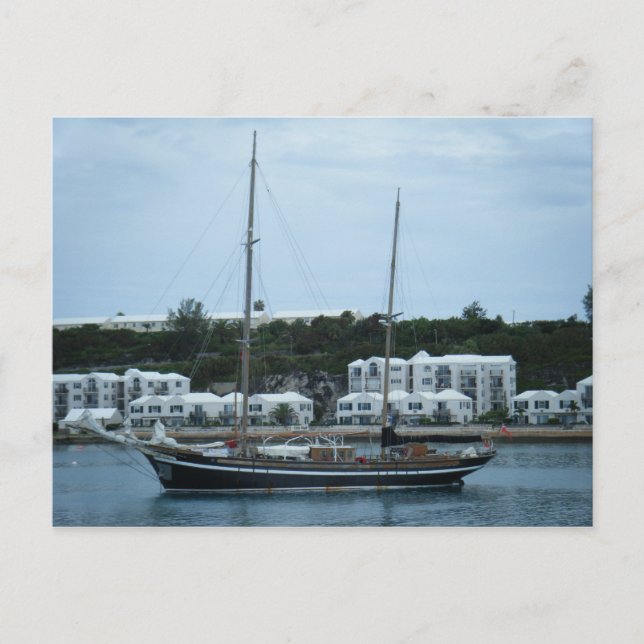 Postal Lugares de Bermuda (Anverso)