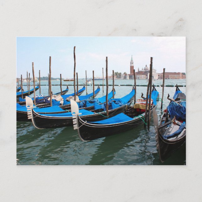 Postal Lugares románticos de Venecia (Anverso)