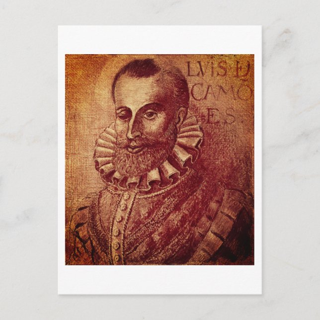 Postal Luís de Camões (Anverso)