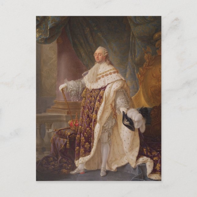 Postal Luis XVI (Anverso)