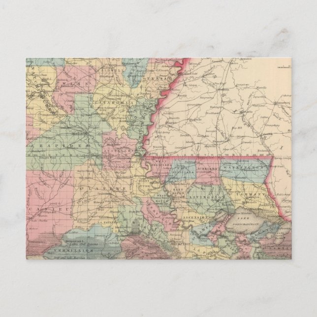 Postal Luisiana 2 (Anverso)