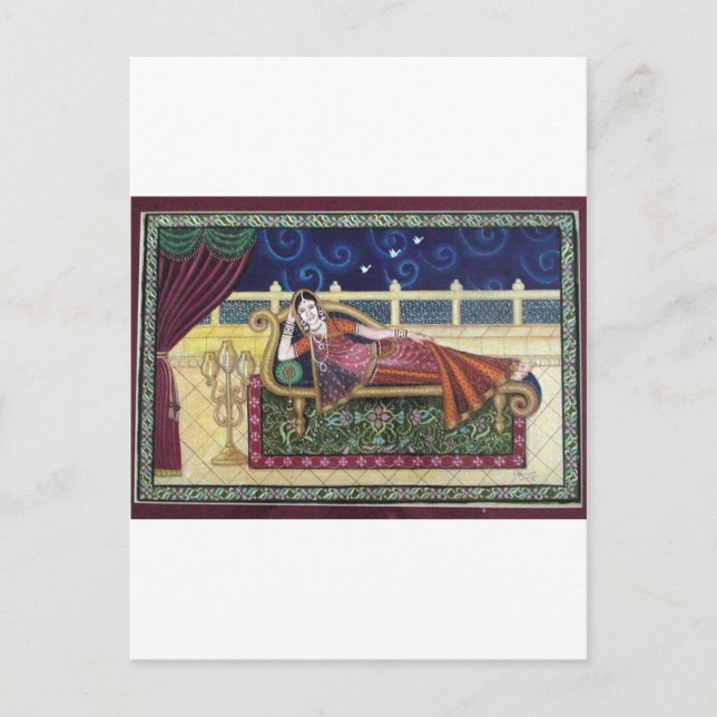 Postal Lujo de Masoom Sanghi (Anverso)