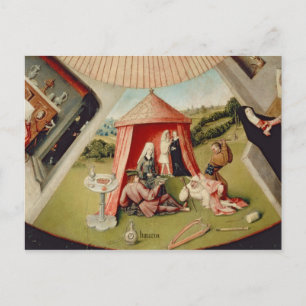 Postal Lujo, detalle de The Table of the Seven