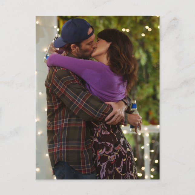 Postal Luke y Lorelai en amor (Anverso)