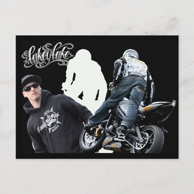 Postal Lukey Luke Postcard (Anverso)