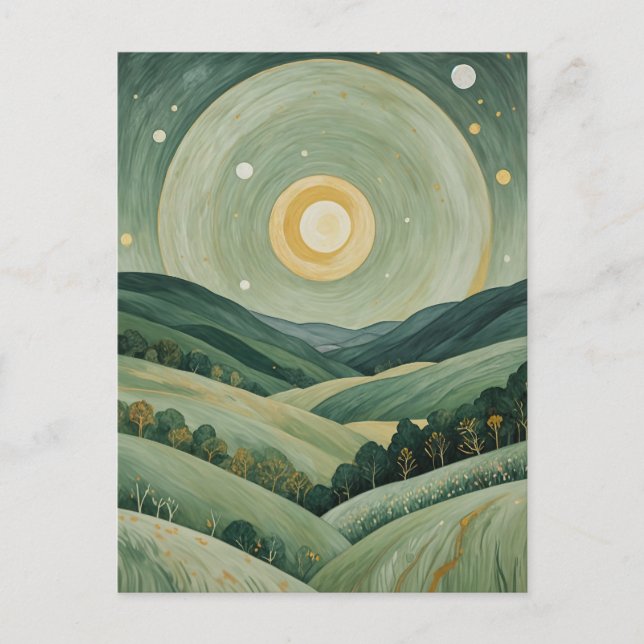 Postal Lullaby lunar (Anverso)