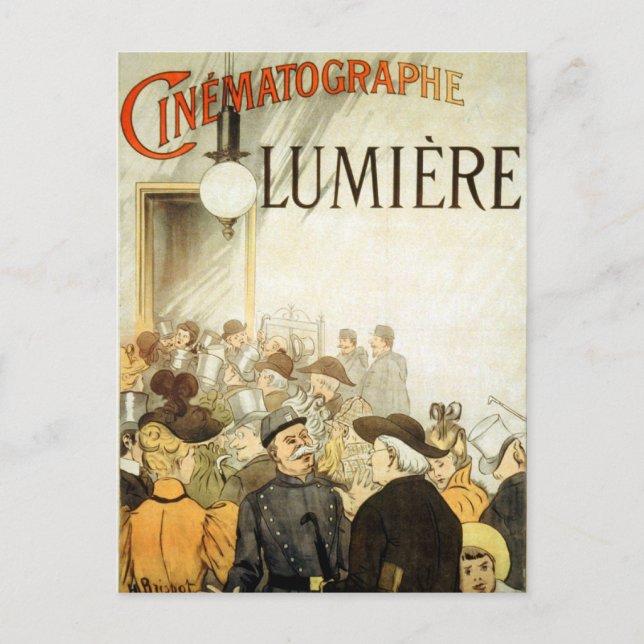 Postal Lumière Brothers Cinema Poster (Anverso)