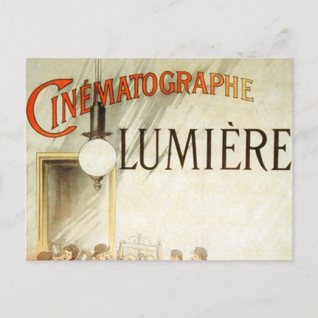 Postal Lumière Brothers Cinema Poster (Anverso)