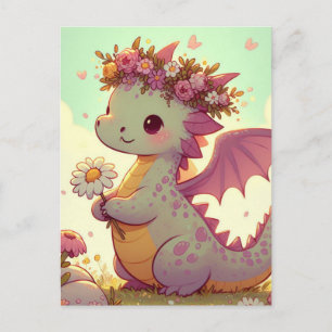 Postal Luminexa (Un Dragón Lleno de Rayos de Sol)